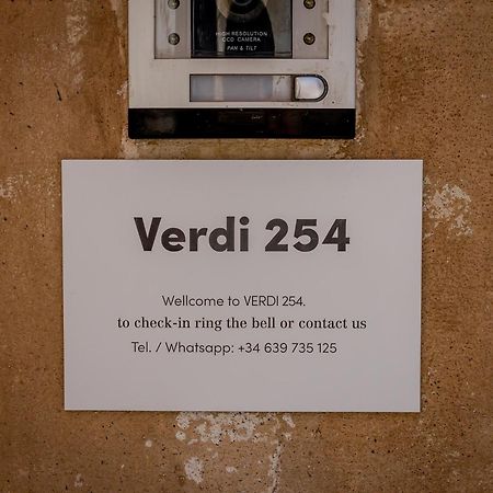Verdi 254 Барселона Экстерьер фото